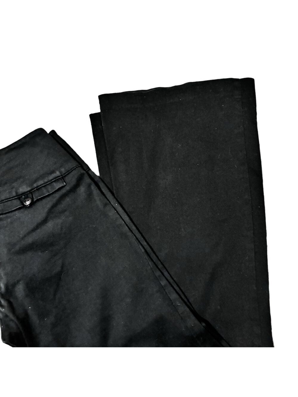 Vintage Low Rise Rampage Black Boot Cut & Flare Pants 0 - Picture 5 of 11